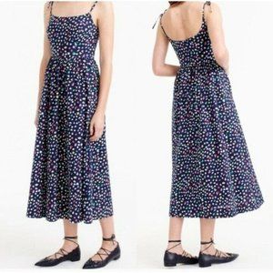 J.Crew Midi Dress in Ratti Happy Cat Print